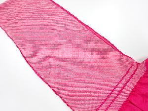 正絹　振袖用　絞り　帯揚げ